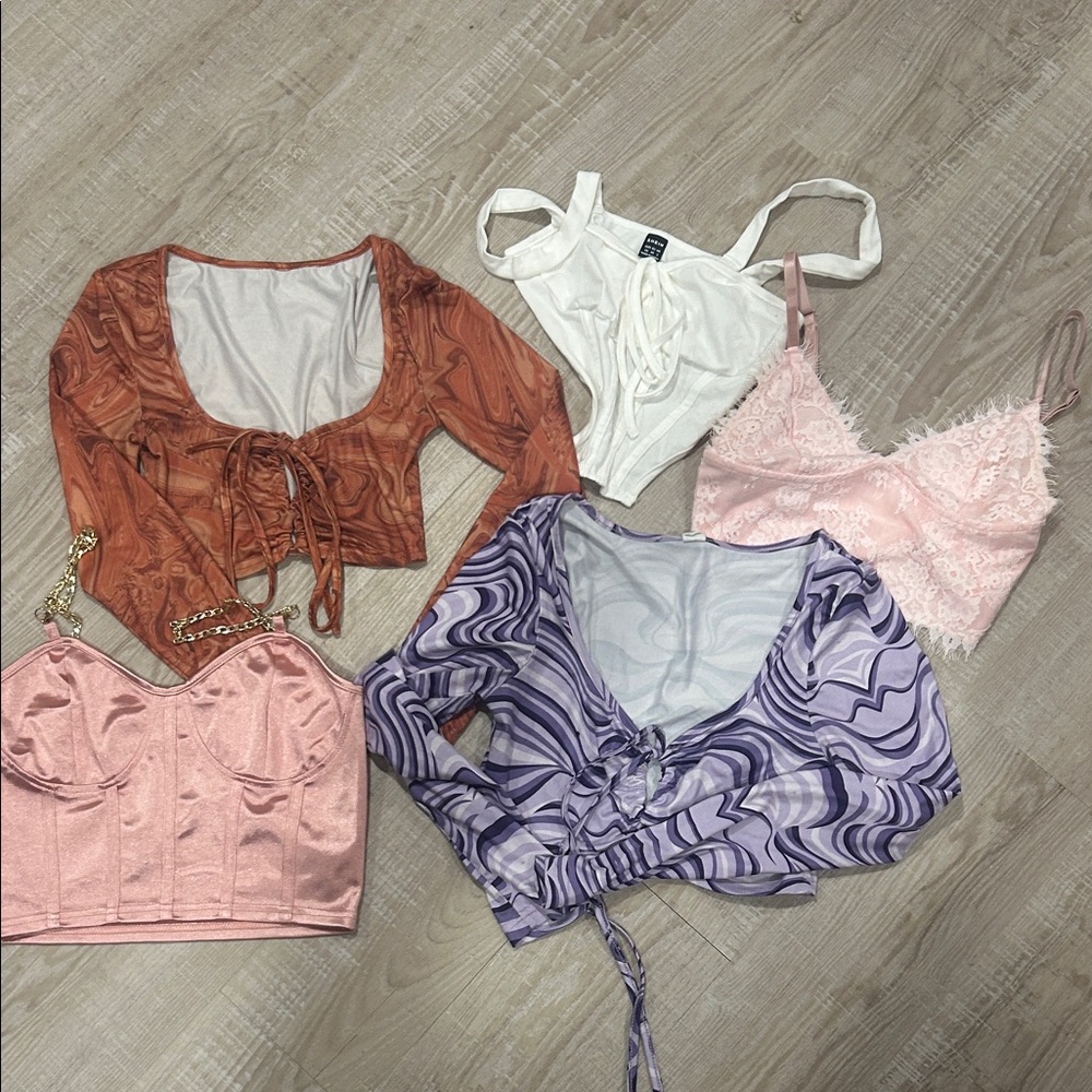 SHEIN bundle of 5 Crop Top
